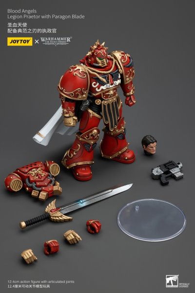 画像1: 予約 JOYTOY  Blood Angels Legion Praetor with Paragon Blade 1/18   アクションフィギュア JT00225 (1)