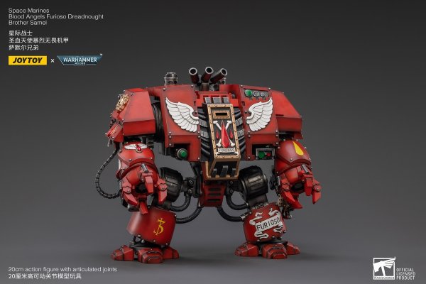 画像1: 予約 JOYTOY  Blood Angels Furioso Dreadnought Brother Samel   1/18   アクションフィギュア  JT2634 (1)