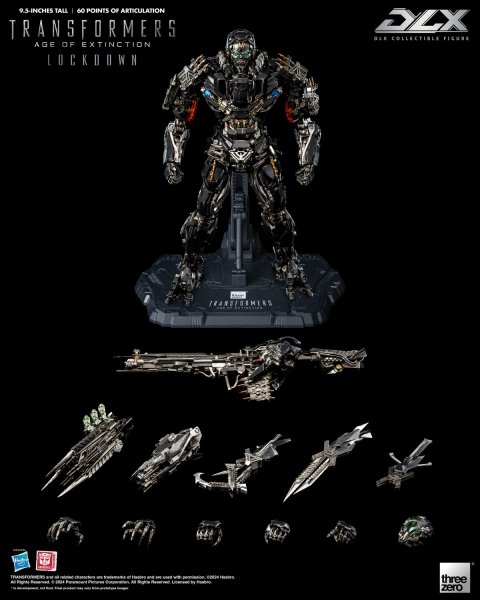 画像1: 予約 Threezero  Transformers：Age of Extinction  Lockdown  24cm  アクションフィギュア 3Z04710W0 (1)