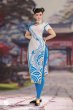 画像7: 予約 STAR MAN  女格闘家 Chun-li （Blue cloud patterned white cheongsam version） 1/6  アクションフィギュア    MS-011  (7)