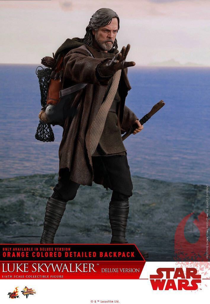 MMS458 ホットトイズ 1/6 スター・ウォーズ 最後のジェダイ ルーク・スカイウォーカー Luke Skywalker  (ボーナスアクセサリー付き)