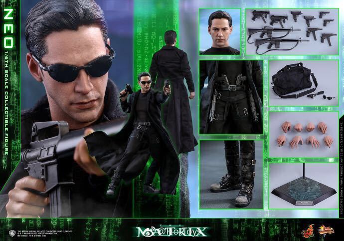 ホットトイズ 1/6 マトリックス The Matrix ネオ Neo MMS466