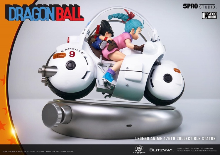 在庫 ブリッツウェイ ドラゴンボール 悟空 ブルマ 1/6 スタチュー