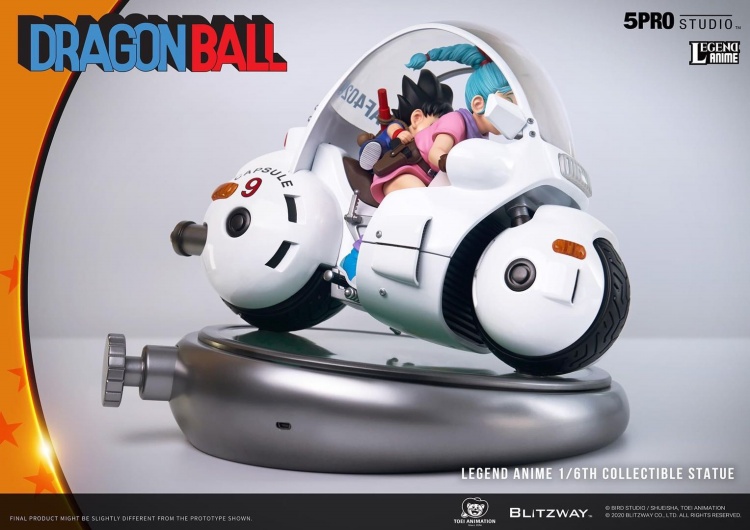 在庫 ブリッツウェイ ドラゴンボール 悟空 ブルマ 1/6 スタチュー