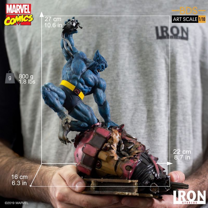 iron studios アイアンスタジオ X-MEN ビースト 1/10 スタチュー 塗装済み 完成品