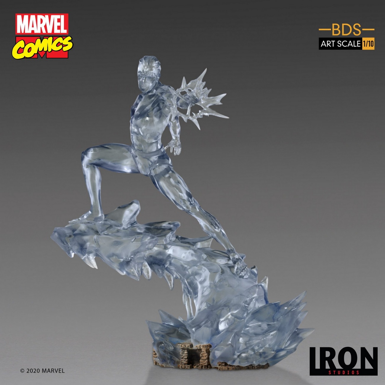 iron studios アイアンスタジオ X-MEN アイスマン 1/10 スタチュー 塗装済み 完成品