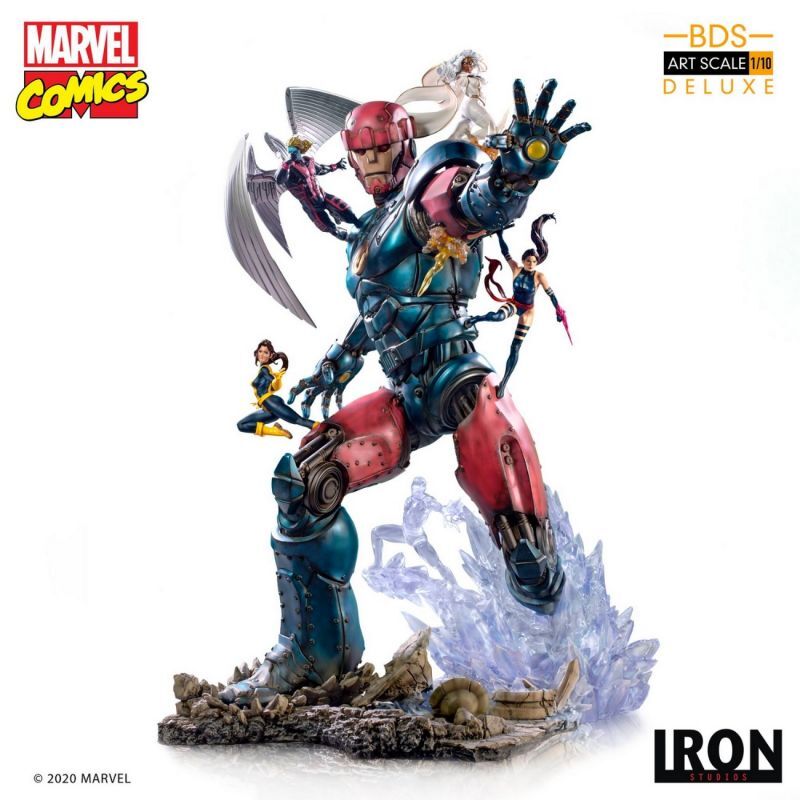 予約 iron studios アイアンスタジオ X-MEN VS SENTINEL 1/10 スタチュー 塗装済み 完成品