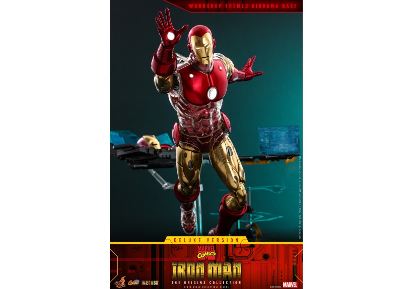 Hot Toys 1:6 Iron Man - Origins Collection, Multicoloured