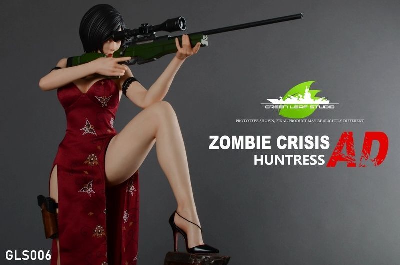 Green Leaf Studio 1/4 Resident Evil Zombie crisis - Huntress “AD