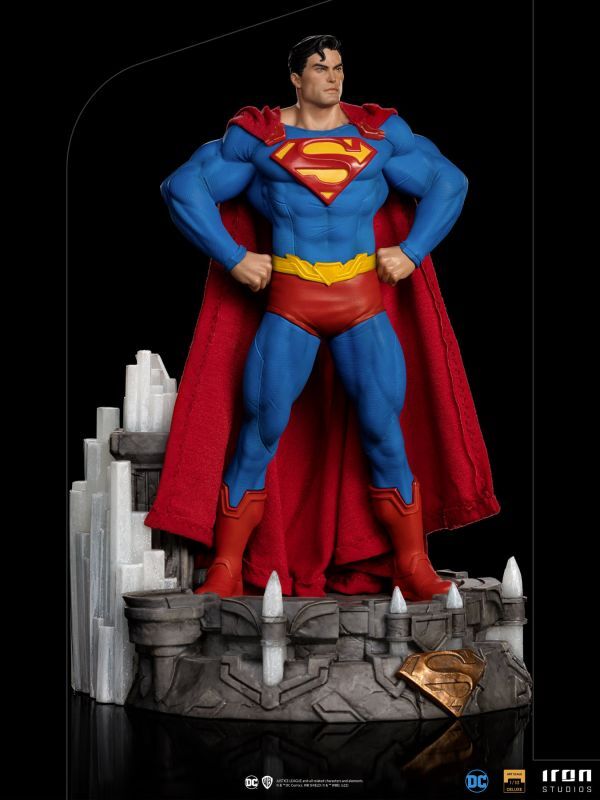 予約 iron studios アイアンスタジオ Superman 1/10 スタチュー 塗装済み 完成品