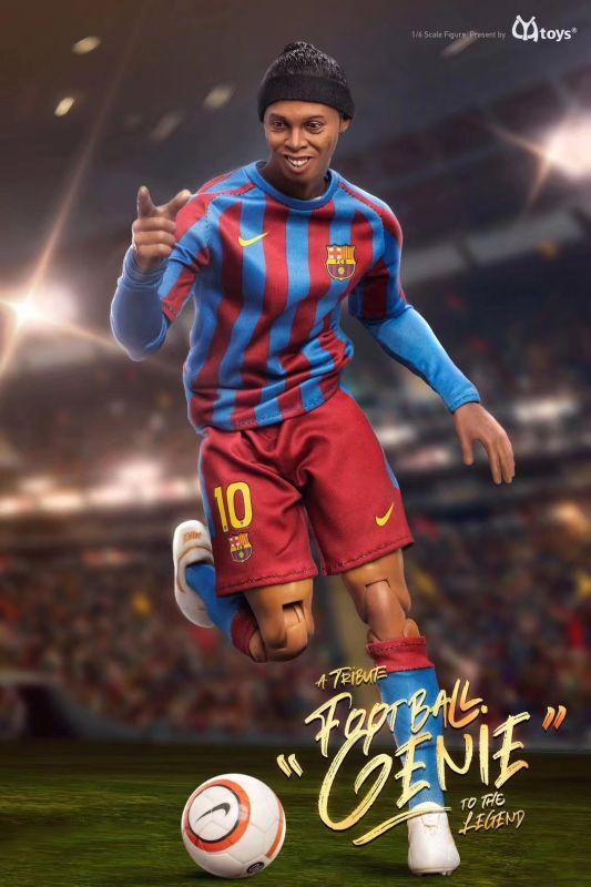 CYYTOYS classic series football doll Ronaldinho 1/6 アクションフィギュア CY2201