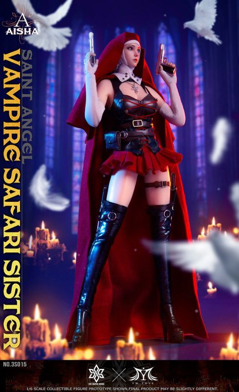 3STOYS VAMPIRE SAFARI SISTER SAINT ANGEL 1/6 アクションフィギュア 3S015