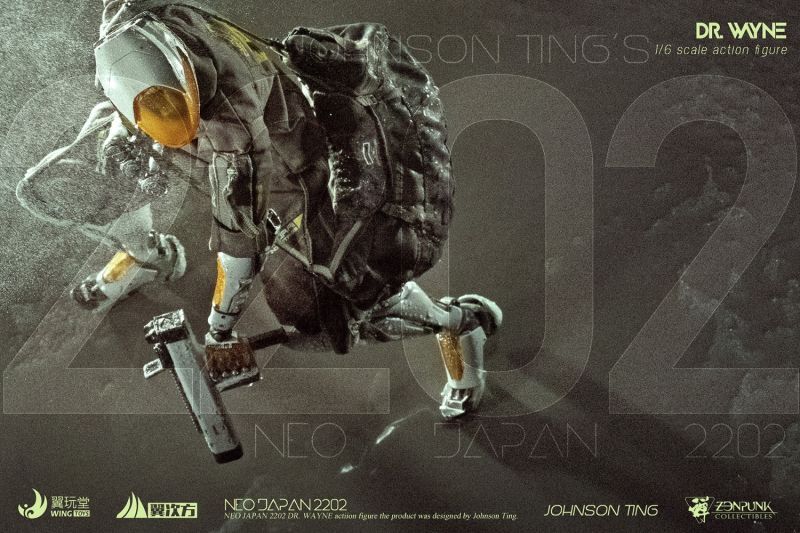 予約 Wing Toys x Zenpunk x YCF Johnson Ting“NEO JAPAN 2202”-- Dr. Wayne 1/6  アクションフィギュア ZJNWB02