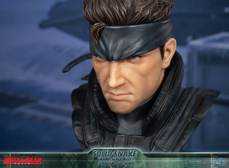 予約 First 4 Figures メタルギア Metal Gear Snake 30cm フィギュア 