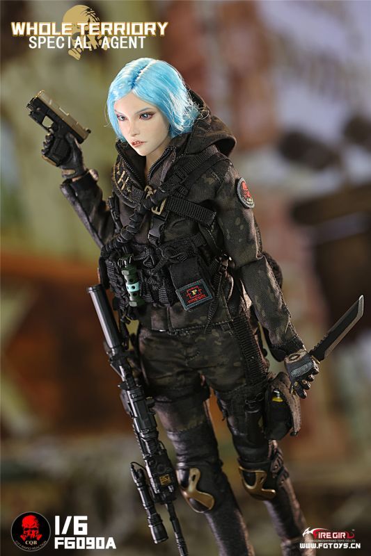 予約 Fire girl toys 女性兵士の全土捜査官CQB戦術小隊セット 1/6 素体無し FG090A