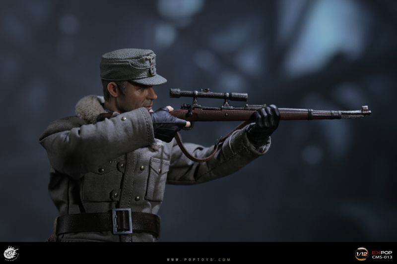 予約 POPTOYS German Sniper Colonel 1/12 アクションフィギュア