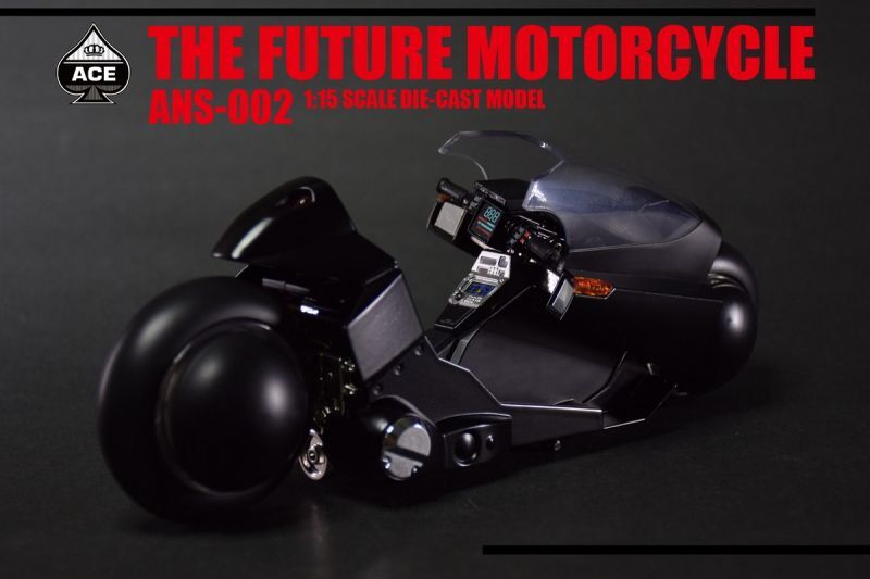 予約 ACE TOYZ The Future Motorcycle black & Future Rider 1/15