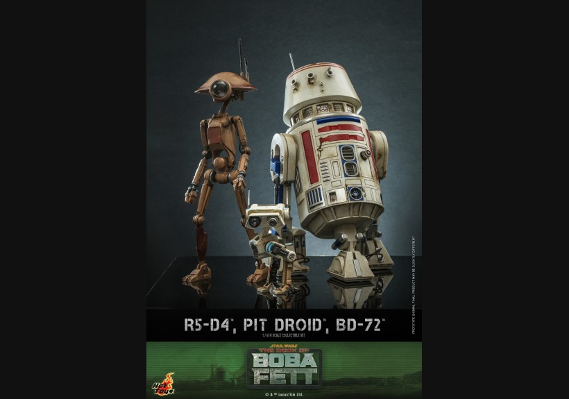 ホットトイズ R5-D4, Pit Driod& BD-72 １／６スケールフィギュア