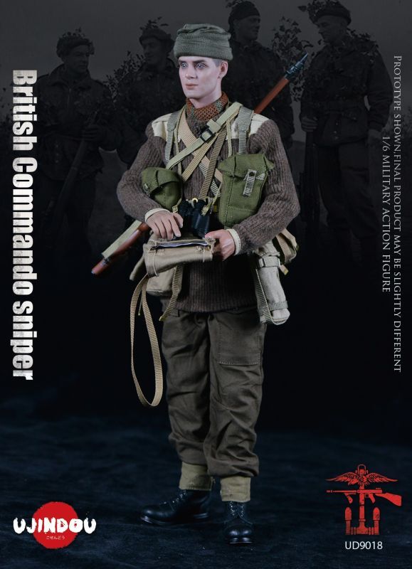 予約 UJINDOU WWII British Commando Sniper 1944 1/6 アクション