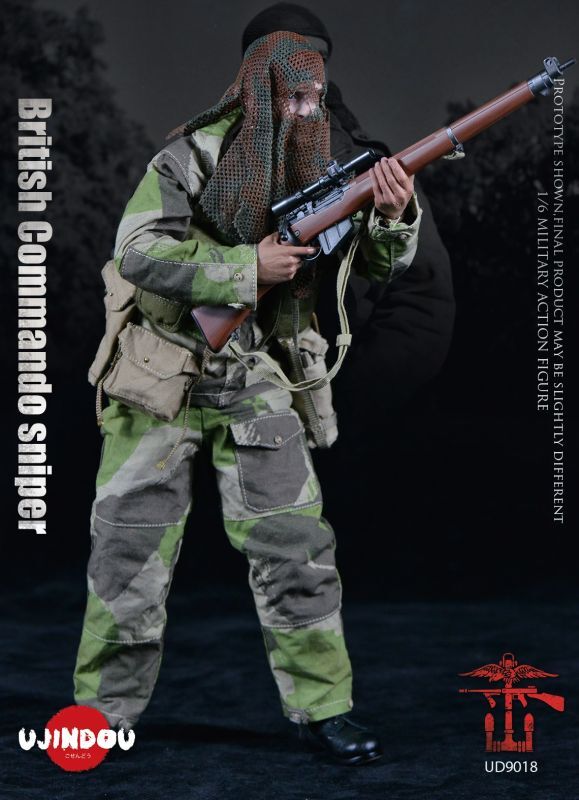 予約 UJINDOU WWII British Commando Sniper 1944 1/6 アクション