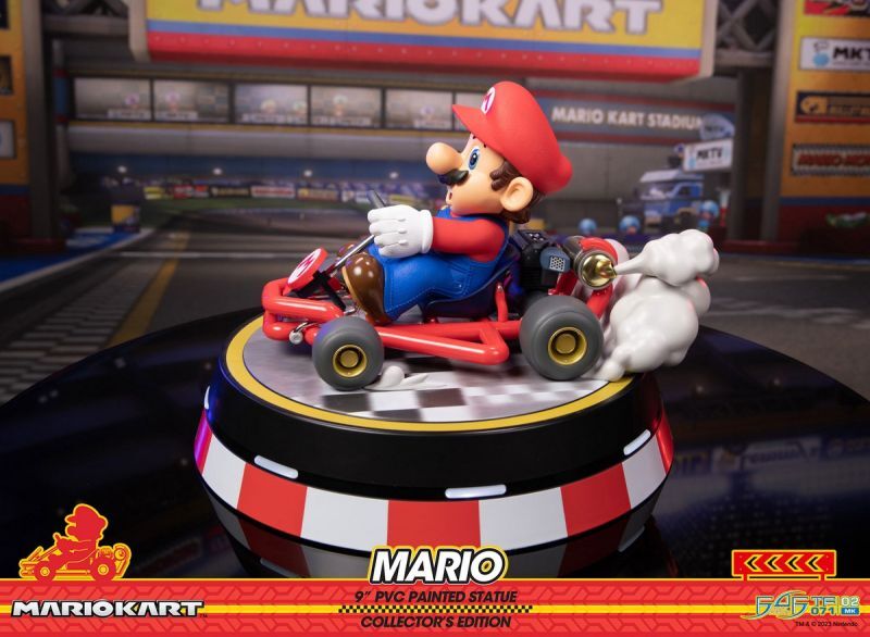 First 4 Figures マリオカート マリオ MARIO KART - MARIO 19.2cm スタチュー MKARTCO  COLLECTOR'S Edition