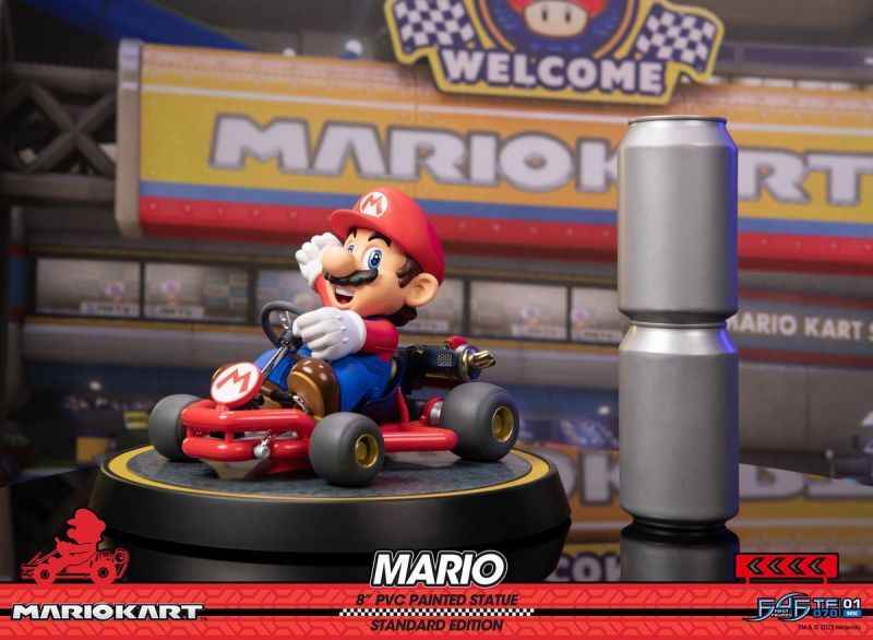 First 4 Figures マリオカート マリオ MARIO KART - MARIO 19.2cm スタチュー MKARTST STANDARD  Edition