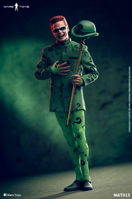 予約 Mars Toys 1/6 Riddler アクションフィギュア MAT015