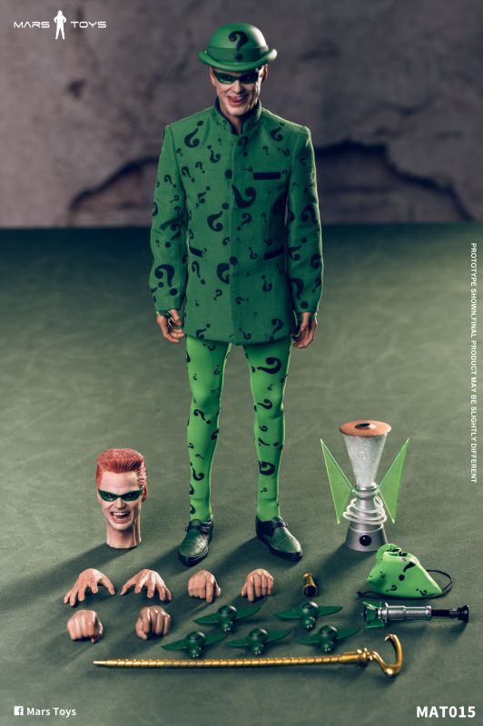 予約 Mars Toys 1/6 Riddler アクションフィギュア MAT015