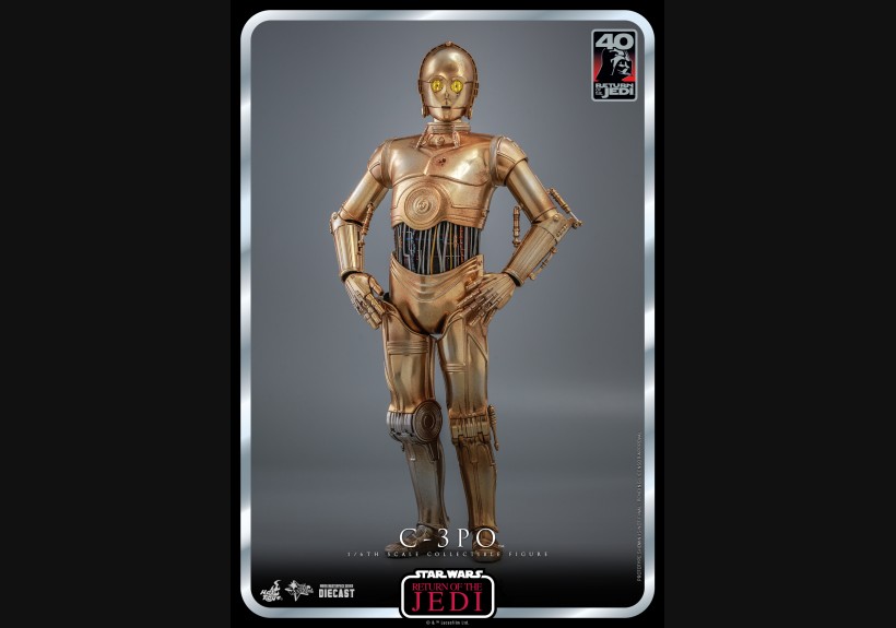 予約 ホットトイズ Star Wars スターウォーズ C-3PO 1/6 フィギュア MMS701D56