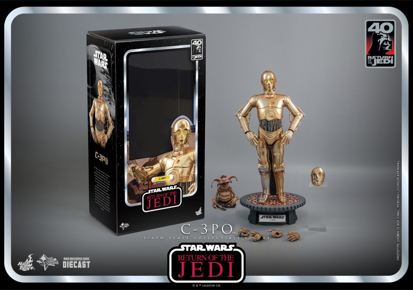 予約 ホットトイズ Star Wars スターウォーズ C-3PO 1/6 フィギュア 