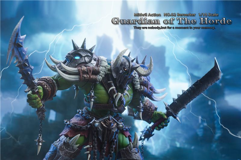 Mirhril Action Guardian of The Horde 蛮骨獣人02 狂戦士 1/10 