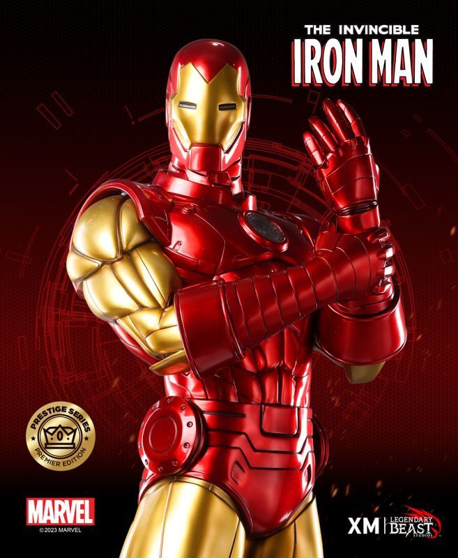 予約 XM Studios アイアンマン Iron Man Prestige Series 1/3 スタチュー DELUXE Ver