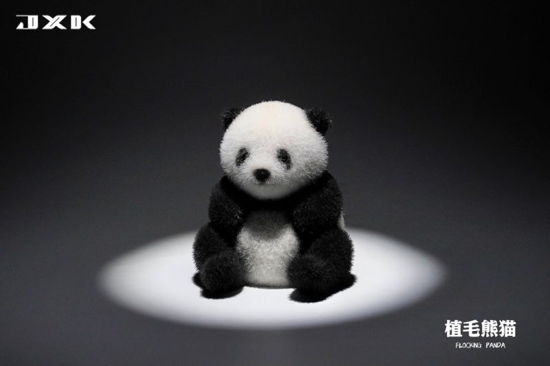 予約 JXK Flocking Panda 植毛パンダ 1/12 フィギュア JXK177
