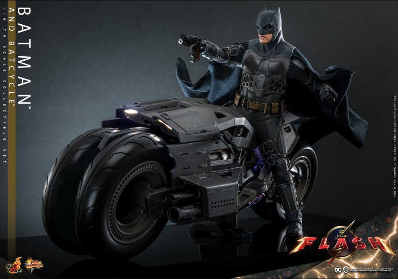 予約 ホットトイズ フラッシュポイント バットマン (Ben Affleck) & バットモービル 1/6 フィギュア MMS705