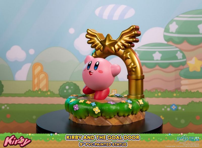 予約 First 4 Figures KIRBY AND THE GOAL DOOR 星のカービィ 24cm