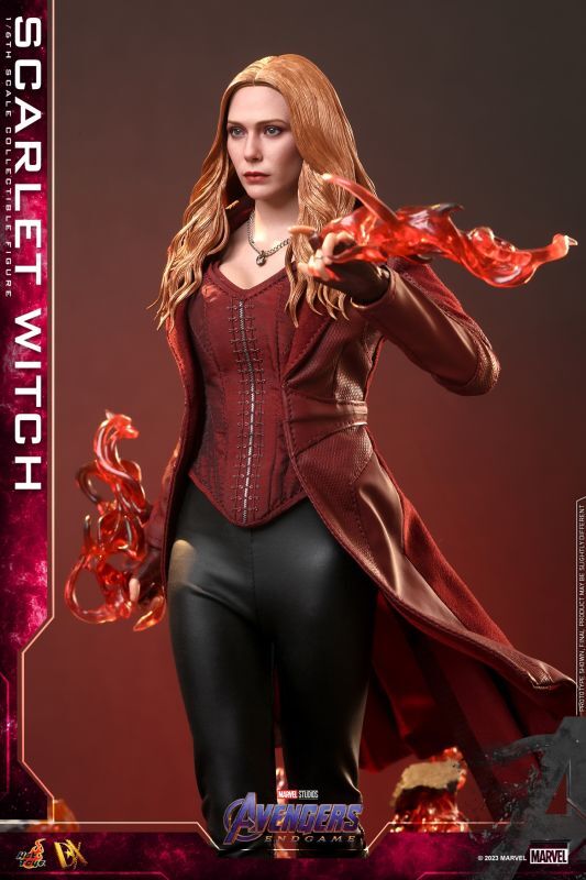 予約 ホットトイズ Avengers：Endgame スカーレットウィッチ Scarlet Witch 1/6 フィギュア DX35