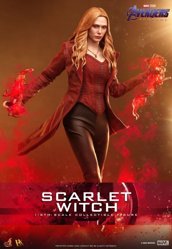 予約 ホットトイズ Avengers：Endgame スカーレットウィッチ Scarlet Witch 1/6 フィギュア DX35