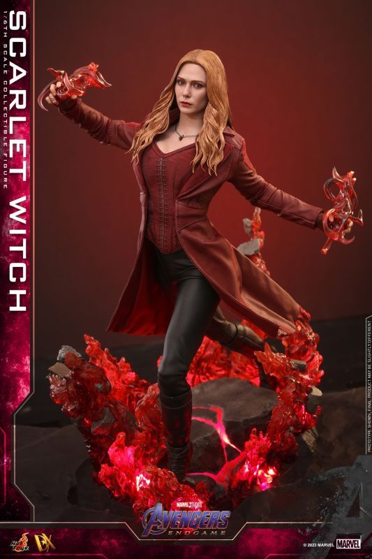 予約 ホットトイズ Avengers：Endgame スカーレットウィッチ Scarlet Witch 1/6 フィギュア DX35