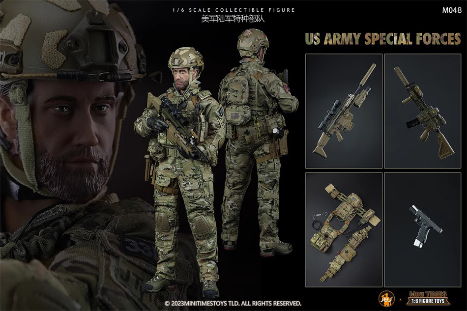 予約 minitimes toys US ARMY SPECIAL FORCES 1/6 アクションフィギュア M048