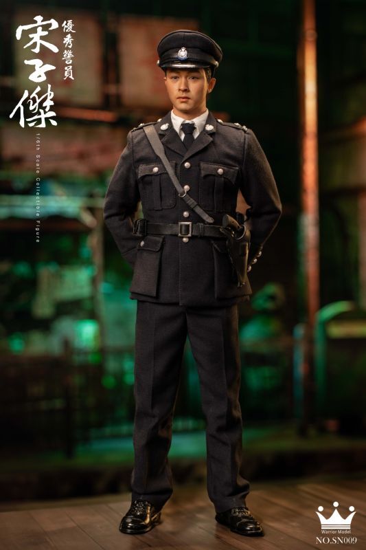 予約 Warrior Model 1980s Royal Hong Kong Police、Police officer、Song Zijie 1/6  アクションフィギュア SN009