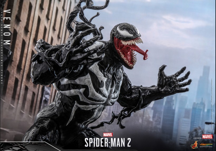 予約 ホットトイズ Marvel Spiderman 2 Venom ヴェノム 1/6 フィギュア 