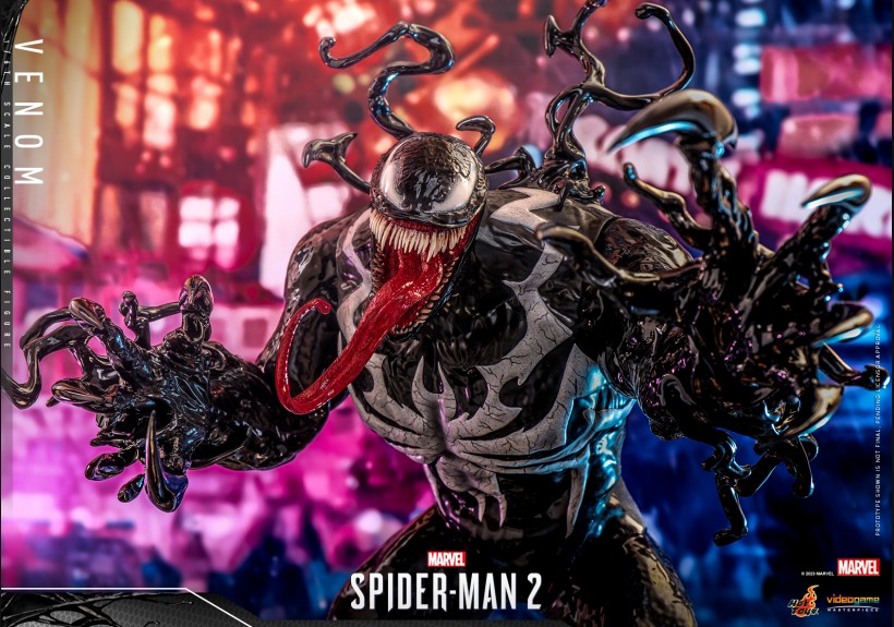 予約 ホットトイズ Marvel Spiderman 2 Venom ヴェノム 1/6 フィギュア
