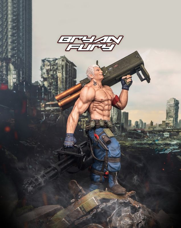 予約 PUREARTS TEKKEN 7 Bryan Fury 1/4 スタチュー - フィギュア専門