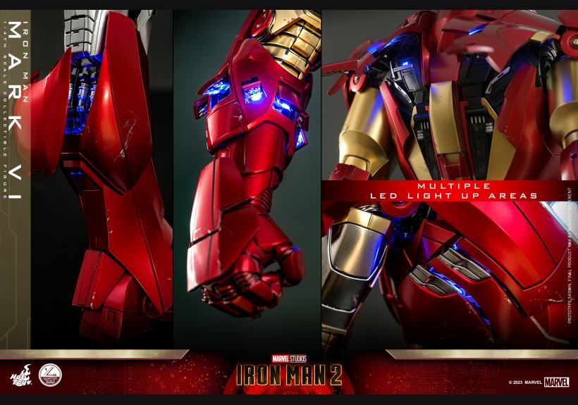 予約 ホットトイズ Iron Man2 アイアンマン Mark 6 1/4 フィギュア 