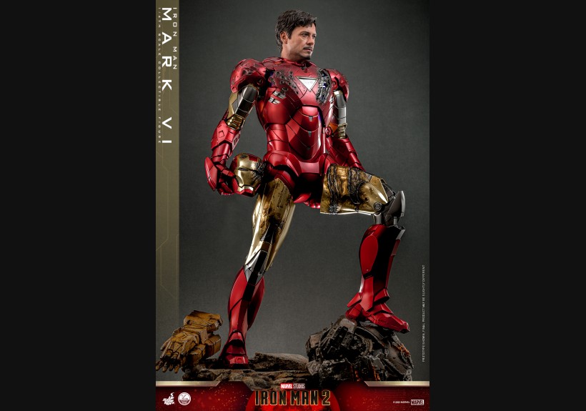 予約 ホットトイズ Iron Man2 アイアンマン Mark 6 1/4 フィギュア QS025