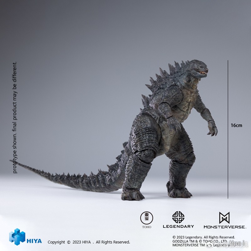 予約 HIYA EXQUISITE BASIC Godzilla ゴジラ(2014) ゴジラ 16cm アクションフィギュア EBG0080
