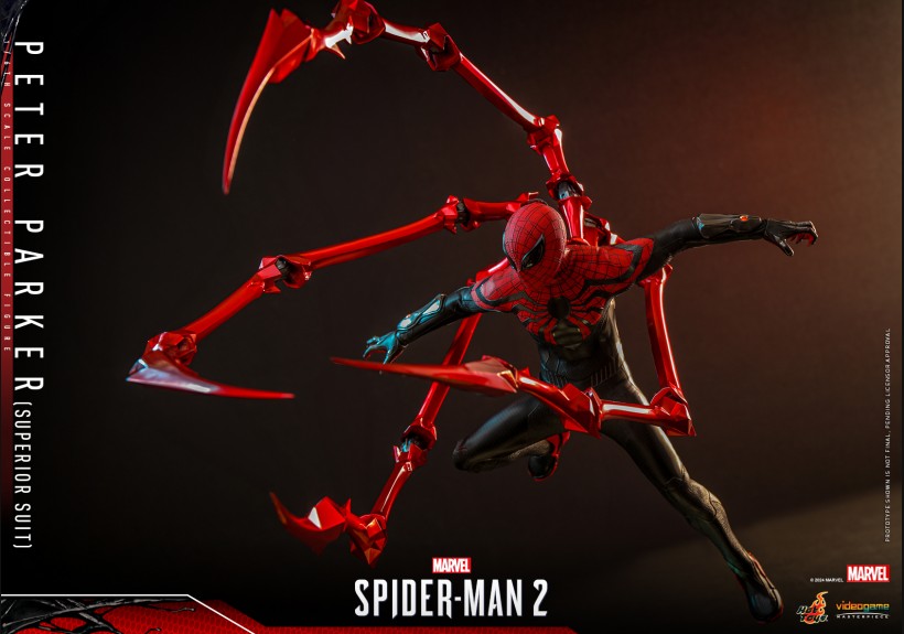 予約 ホットトイズ Marvel's Spider-Man 2 スパイダーマン Peter Parker (SUPEROPR SUIT) 1/6  フィギュア VGM61