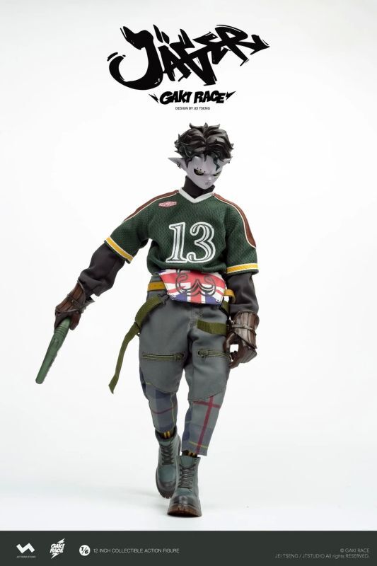 予約 JTstudio GAKI RACE Jager 1/6 アクションフィギュア 4711510370038 DELUXE Ver - フィギュア専門店  -ソダチトイズ