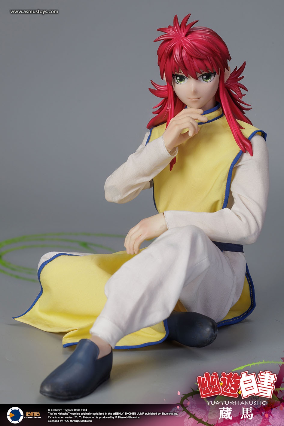 予約 ASMUS TOYS 幽☆游☆白書 蔵馬 1/6 アクションフィギュア YUYU003LUX 豪華版