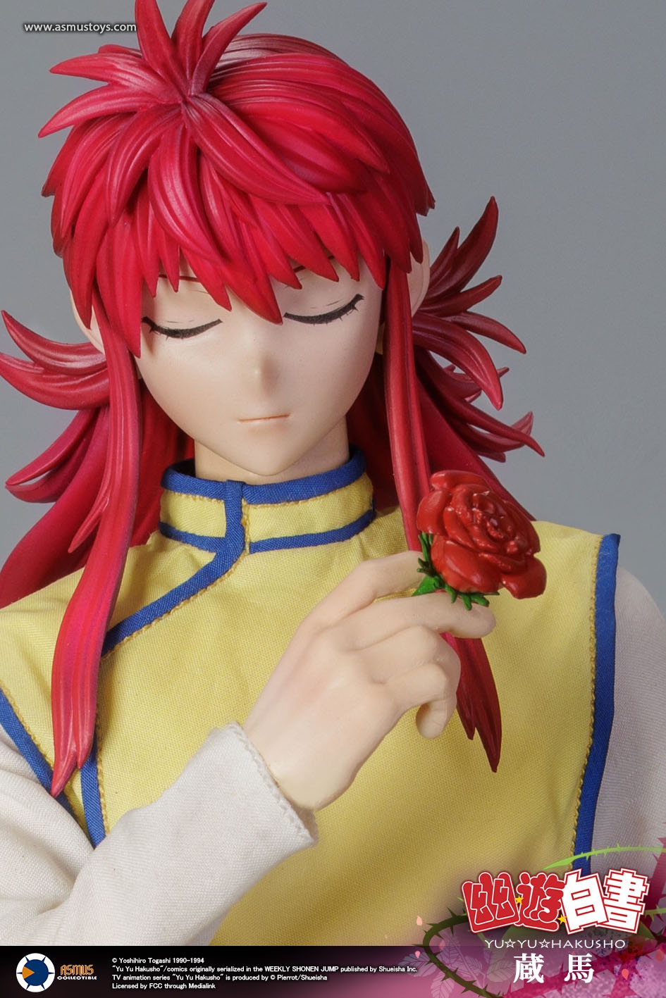 予約 ASMUS TOYS 幽☆游☆白書 蔵馬 1/6 アクションフィギュア YUYU003LUX 豪華版